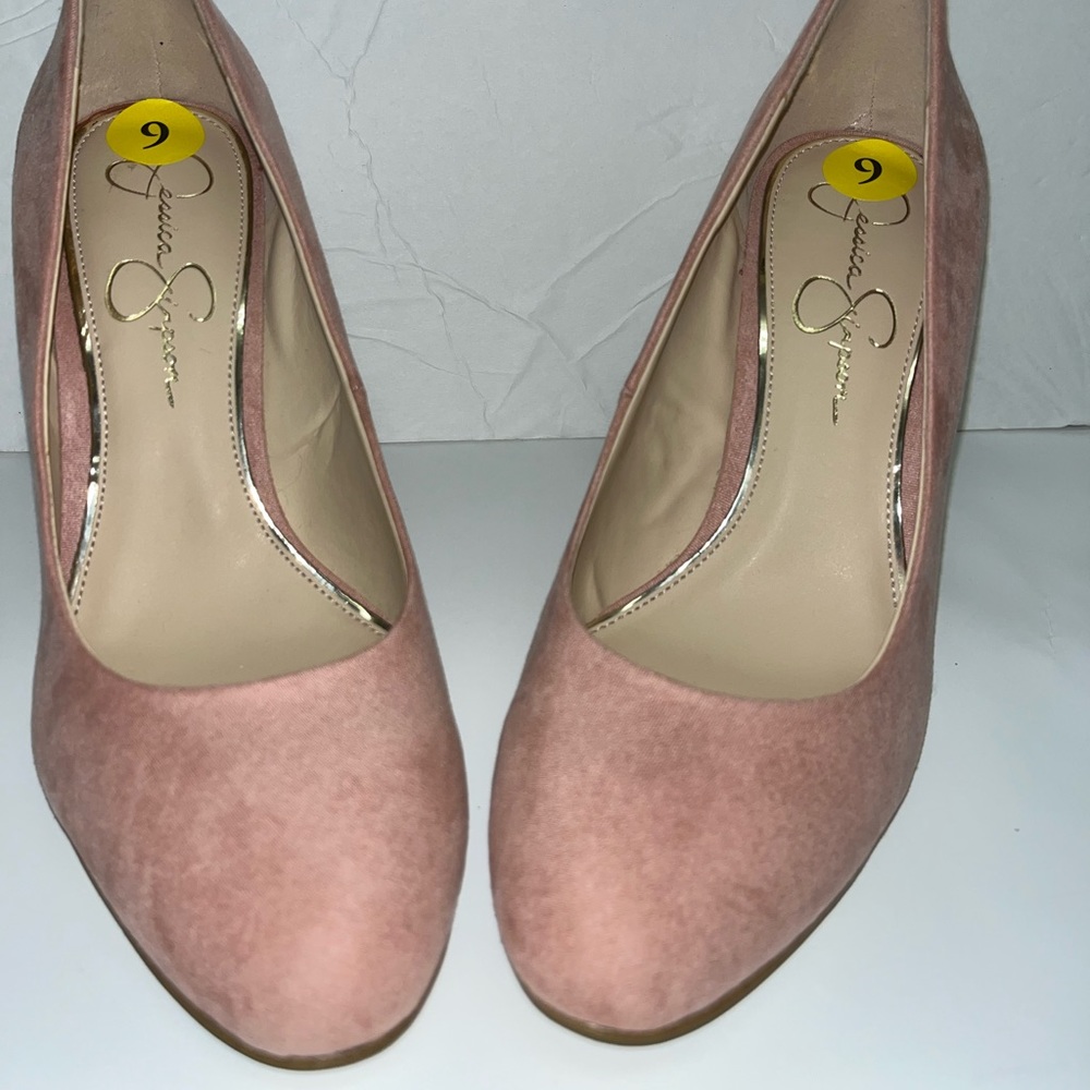 NEW Jessica Simpson Pumps Size 9 Fake Suede